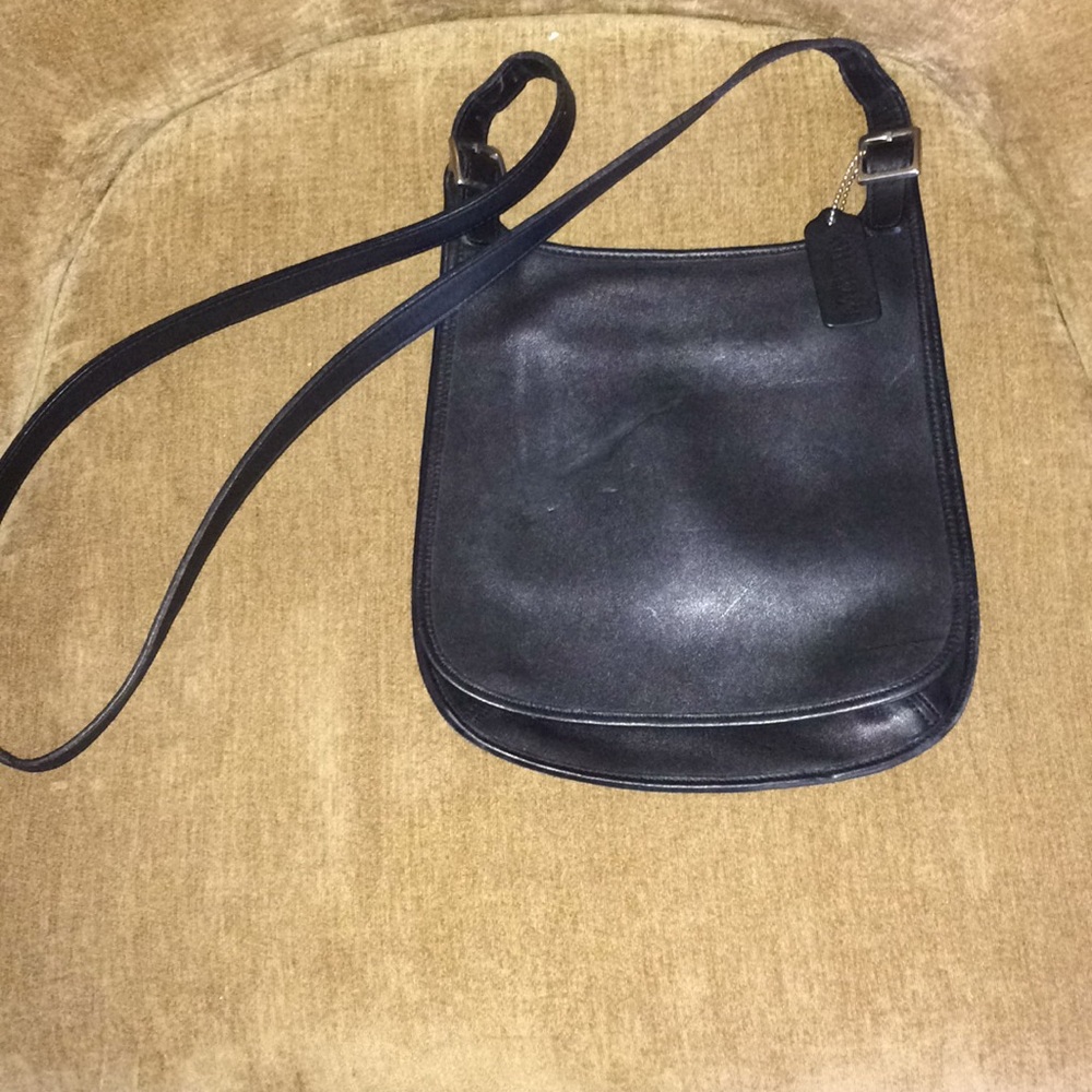 Vintage coach cross body purse